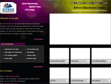 Tablet Screenshot of eltronindia.com